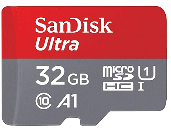 SanDisk 32GB Ultra microSDHC UHS-I Memory Card with Adapter - 98MB/s, ...